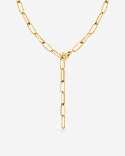 Honey Y-Necklace gold