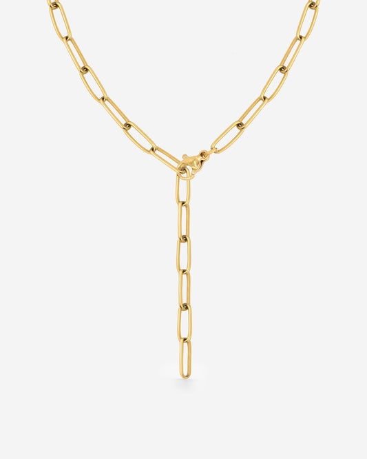 Honey Y-Necklace gold