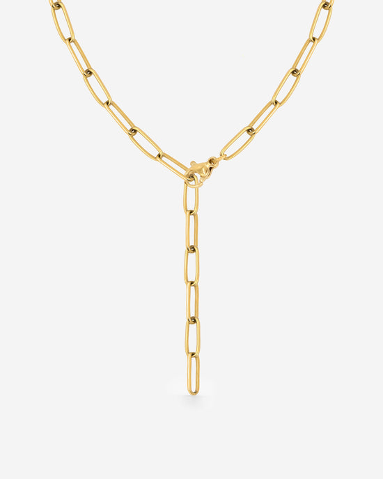Honey Y-Necklace gold
