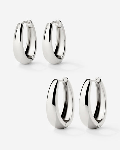 Seeker Hoop Bundle Silver