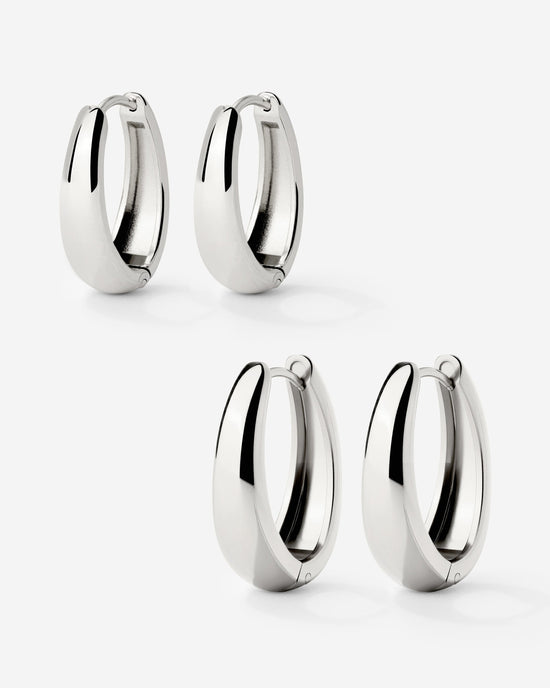 Seeker Hoop Bundle Silver