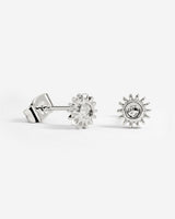 Sun Lover Studs Silver