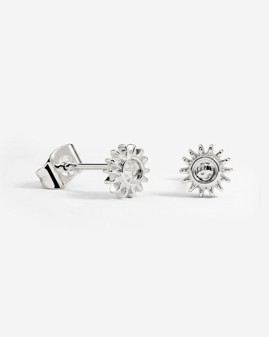 Sun Lover Studs Silver