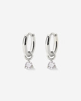 Blanco Lumbre Hoop Set Baby Silver