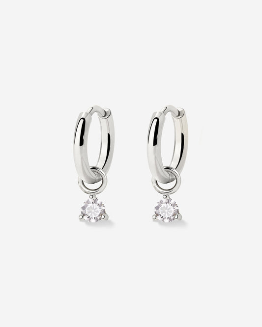 Blanco Lumbre Hoop Set Baby Silver
