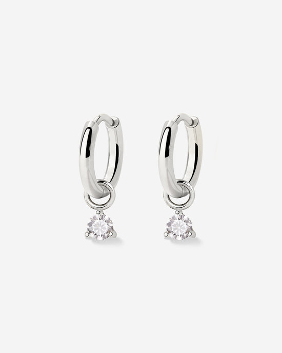Blanco Lumbre Hoop Set Baby Silver
