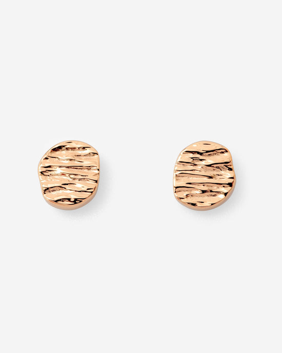 Boho Coin Studs Rose Gold