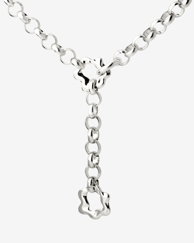 Love Me Bold Necklace Silver