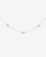 Flourish Necklace Silver