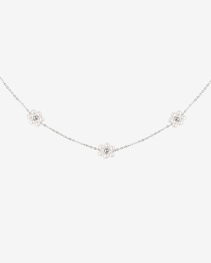Flourish Necklace Silver