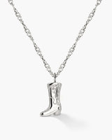 Howdy Necklace Silver
