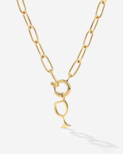 Vino Amore Oval Links Necklace Set