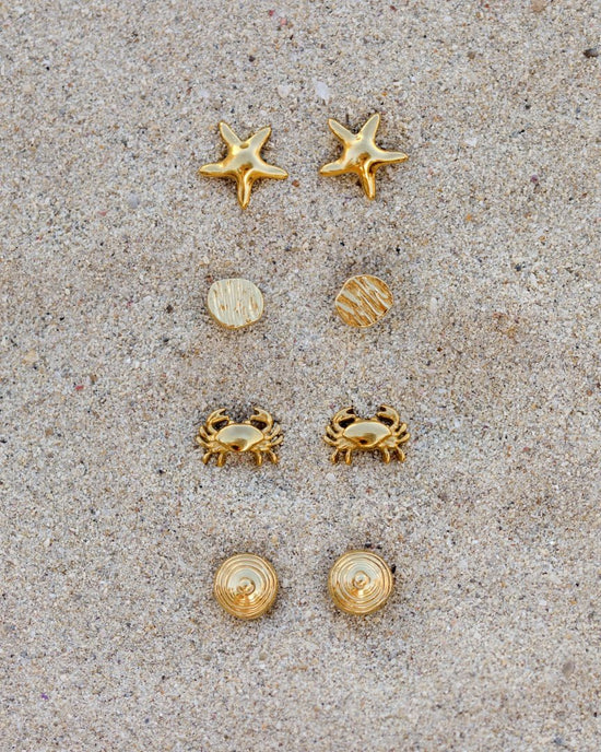 Boho Coin Studs gold