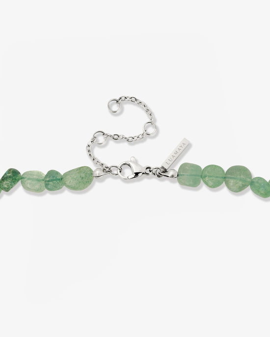 Sea Glass Necklace Silver
