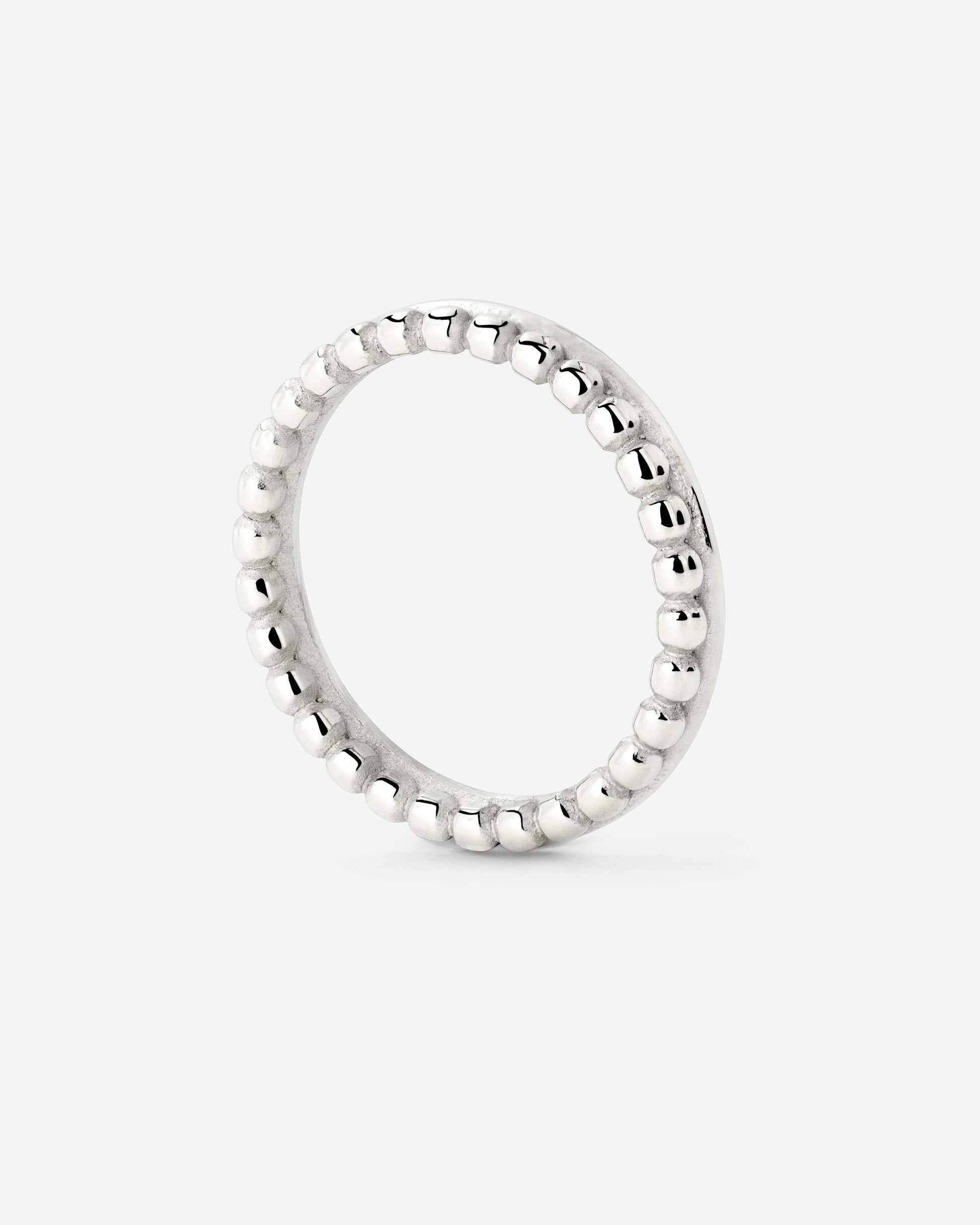 Boho Dots Ring Silver