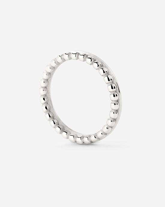 Boho Dots Ring Silver
