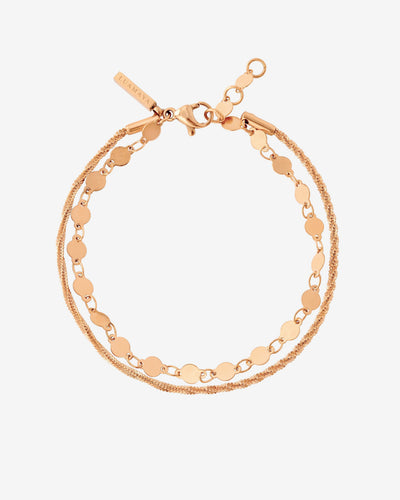 Timeless Ties Bracelet Rose Gold