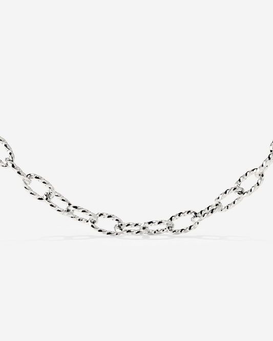 Fantasy Chain Necklace Silver