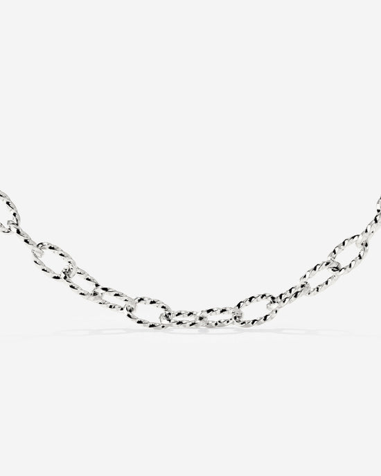 Fantasy Chain Necklace Silver