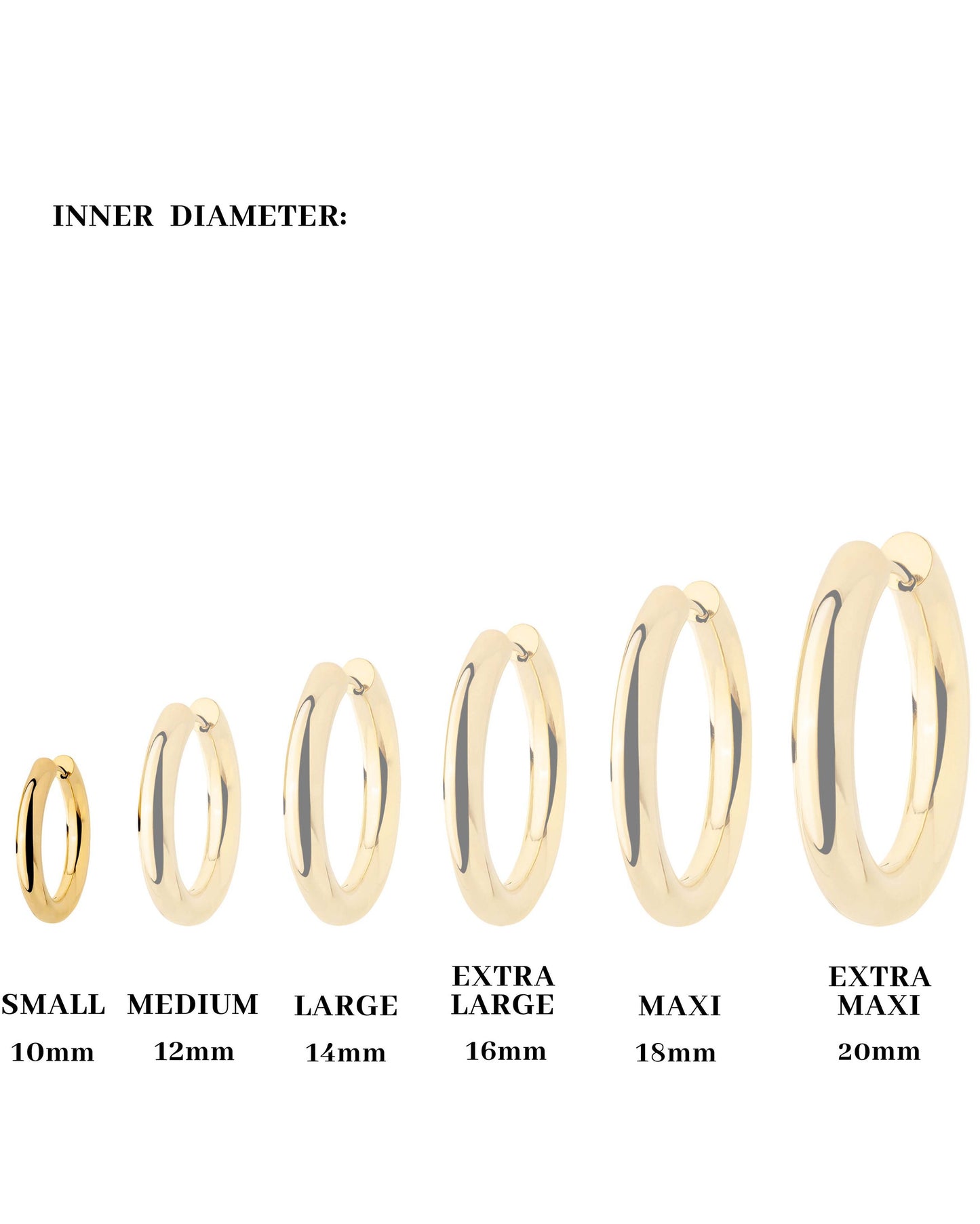 Chunky Hoop Set Small