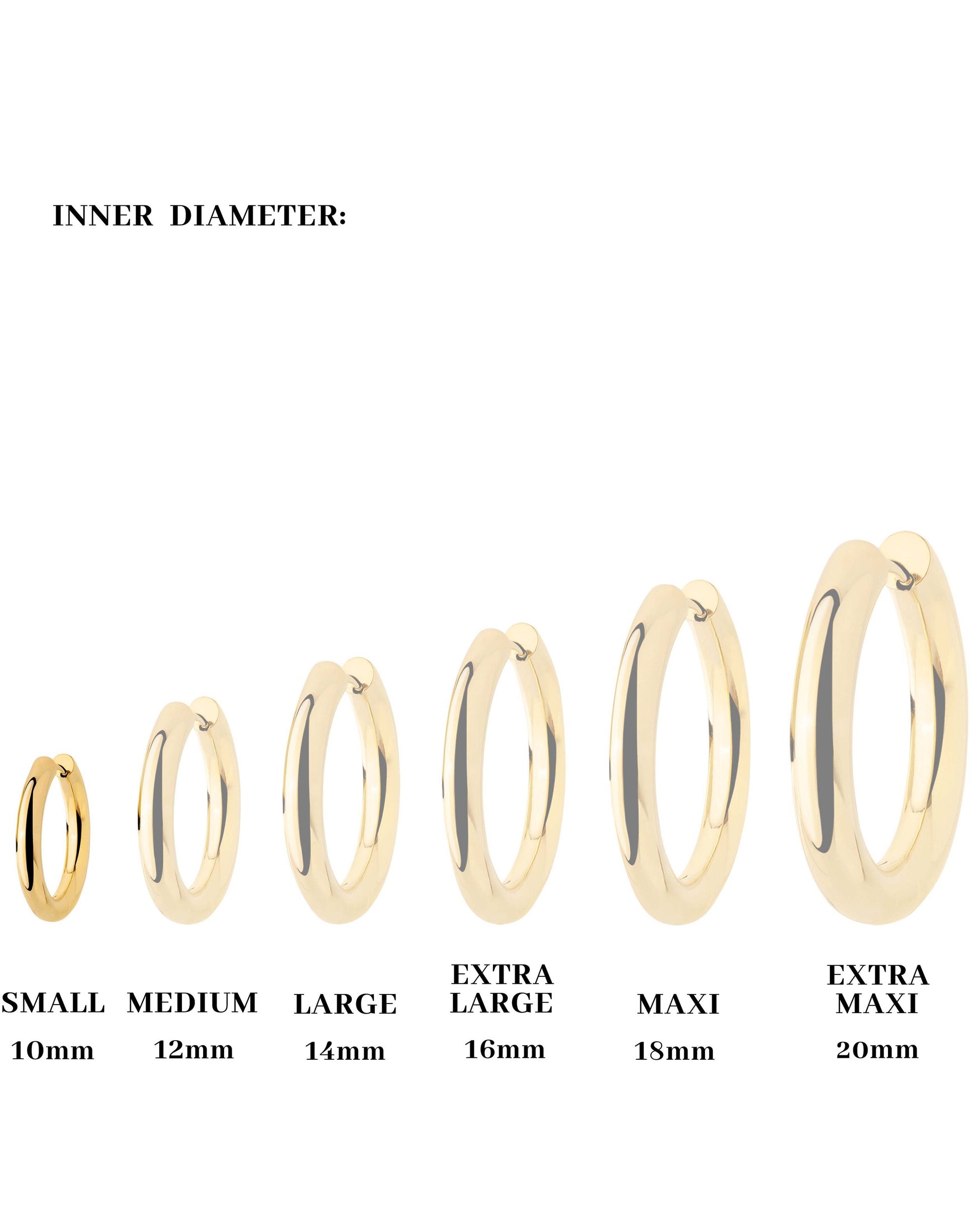 Chunky Hoop Set Small
