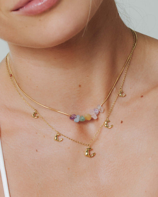 Radiant Romy Necklace Gold