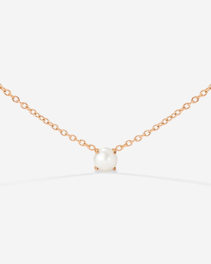Dream Pearl Choker Rose Gold