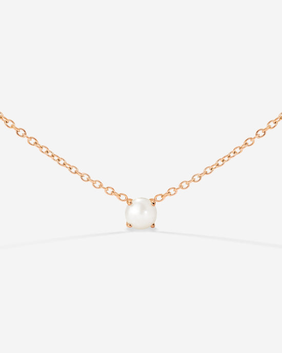 Dream Pearl Choker Rose Gold