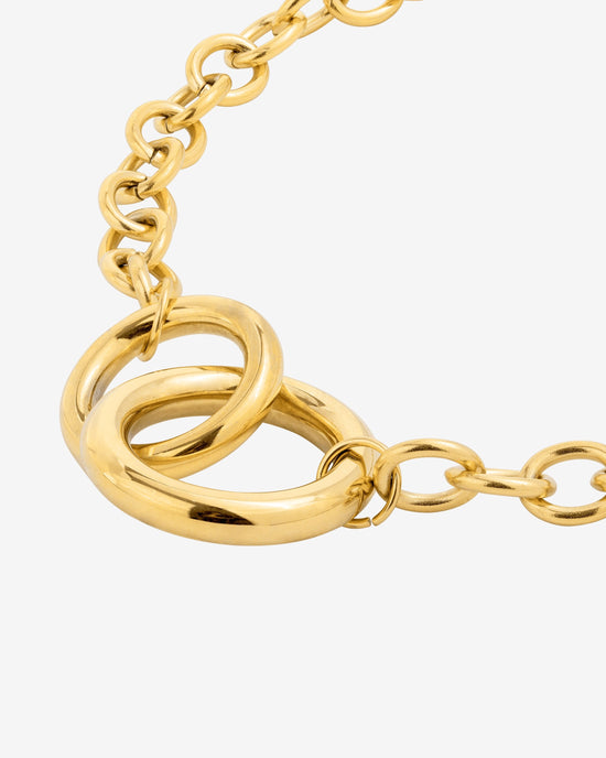 Love Me a Link Necklace gold