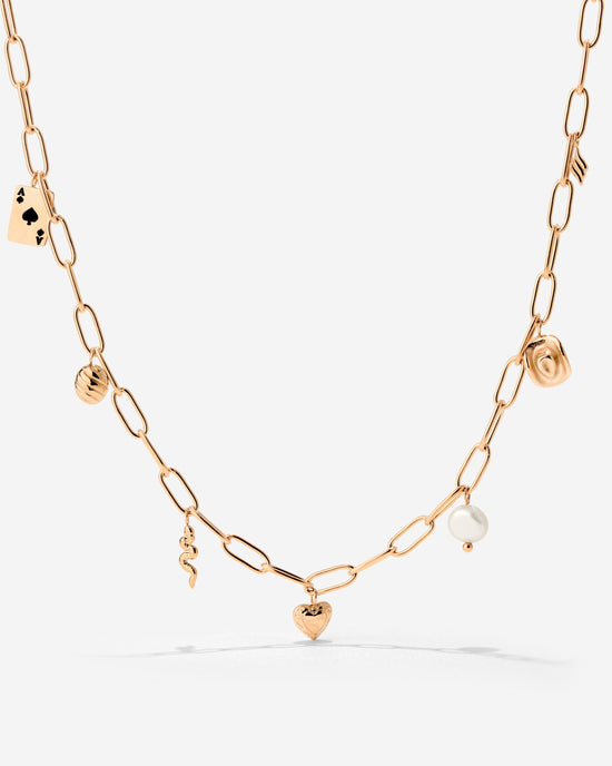 Treasure Box Necklace Rose Gold