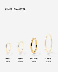 Medium Hoops