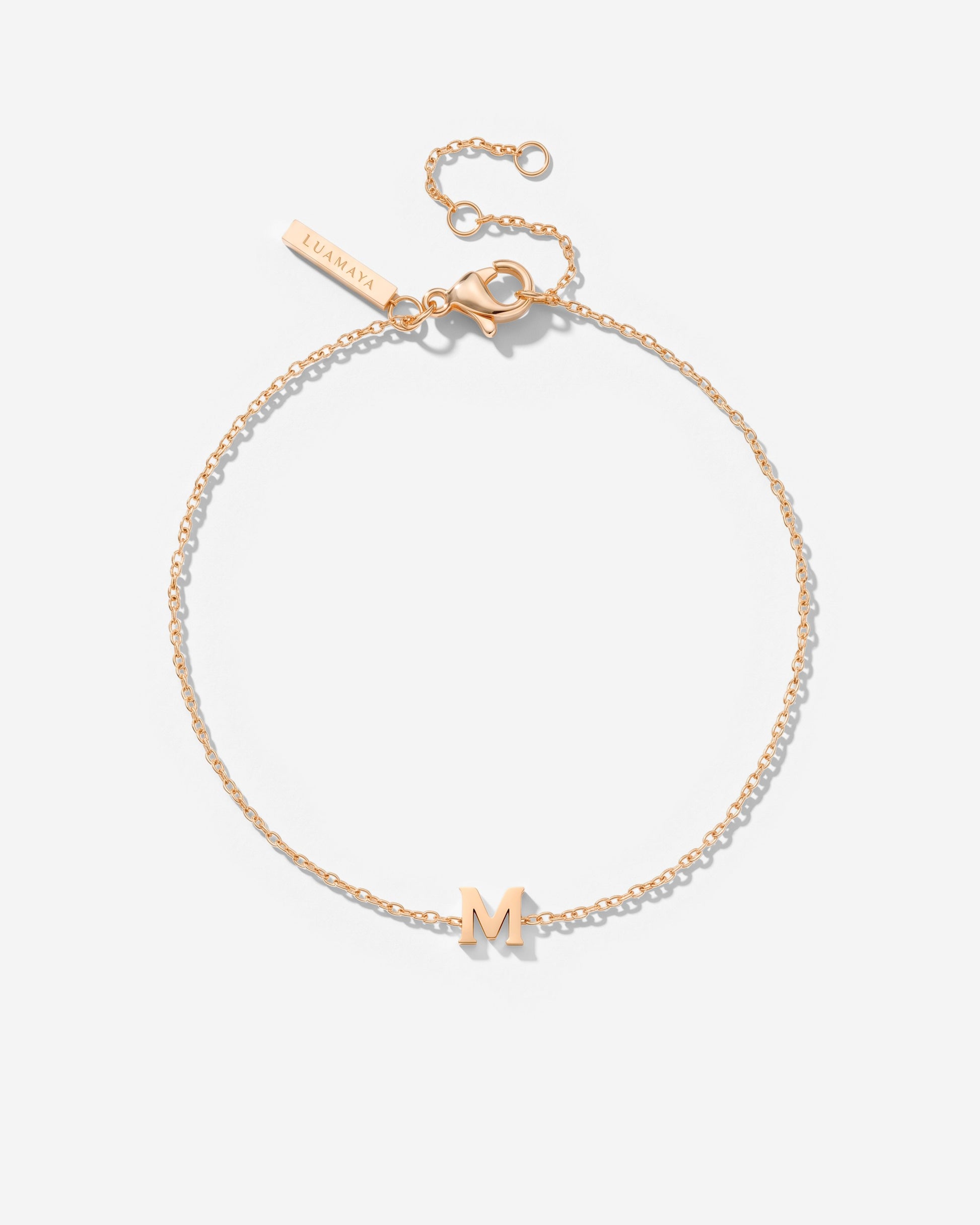Tiny Letter Bracelet