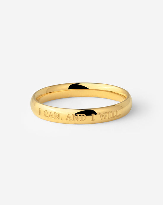 I can. And I will Ring gold
