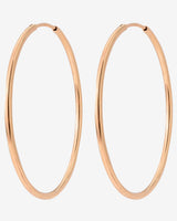 Extra Maxi Hoops Rose Gold