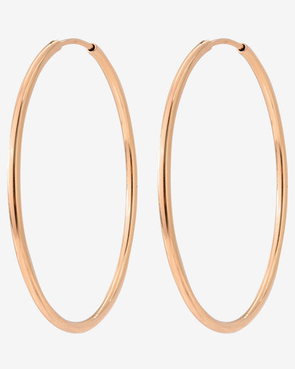 Extra Maxi Hoops Rose Gold