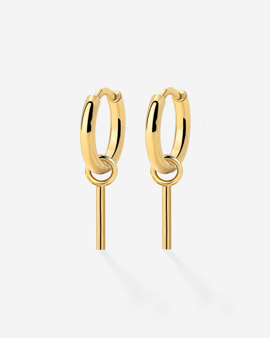 The Spine Hoop Set Baby Gold