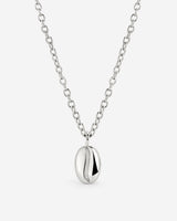 Golden Bean Necklace Silver