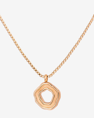 Coastal Charm Necklace Rose Gold