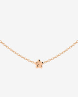 Floral Glow Choker Rose Gold