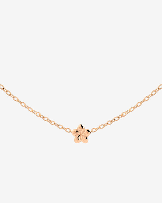 Floral Glow Choker Rose Gold