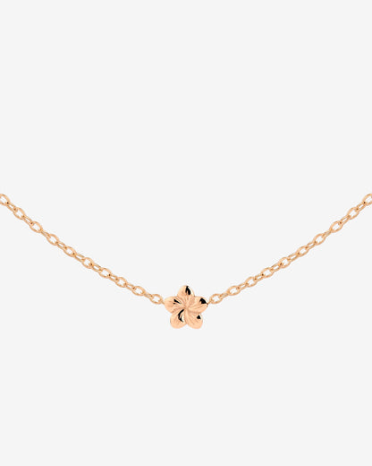 Floral Glow Choker Rose Gold