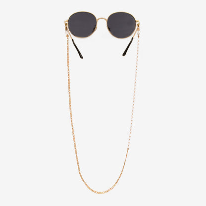 Pearly Sunglasses Chain Rose Gold
