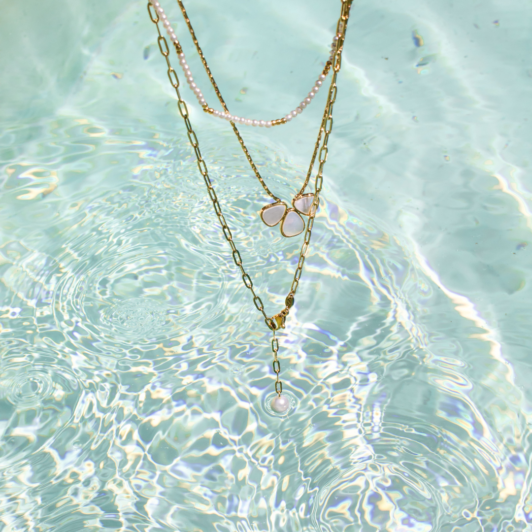 Ocean Find Y-Necklace Silver