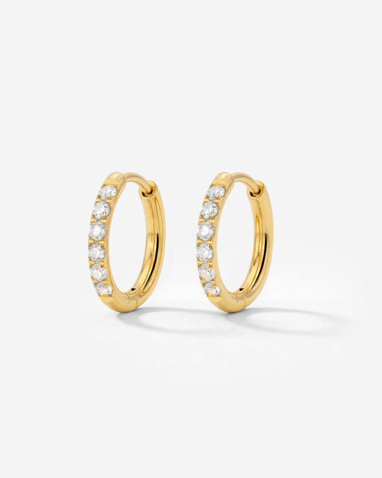 Glimmer Hoops Small gold