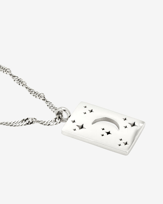 Midnight Lover Necklace Silver
