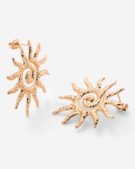 Soleil Studs Rose Gold
