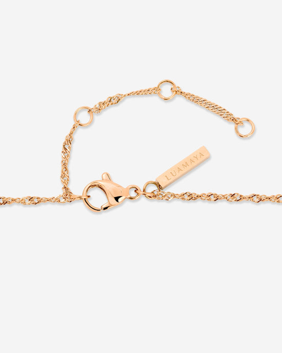 You are enough Necklace Rose Gold