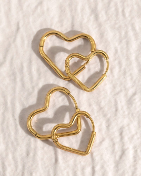 Heartily Hoops Baby Rose Gold