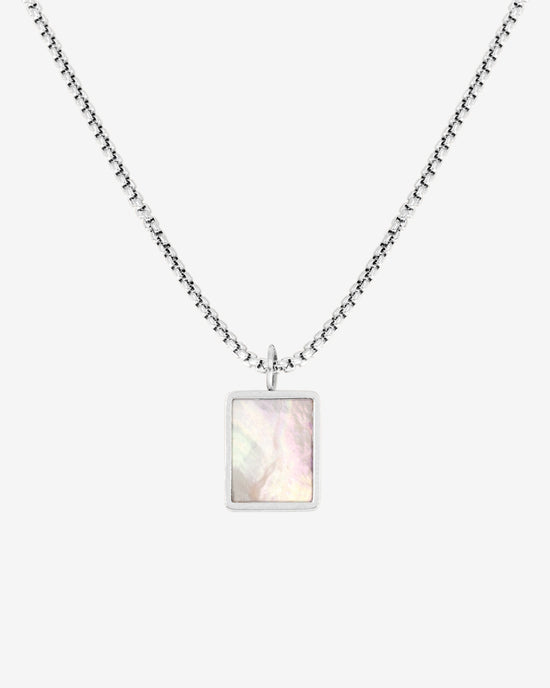 Shimmering Reflection Necklace Silver