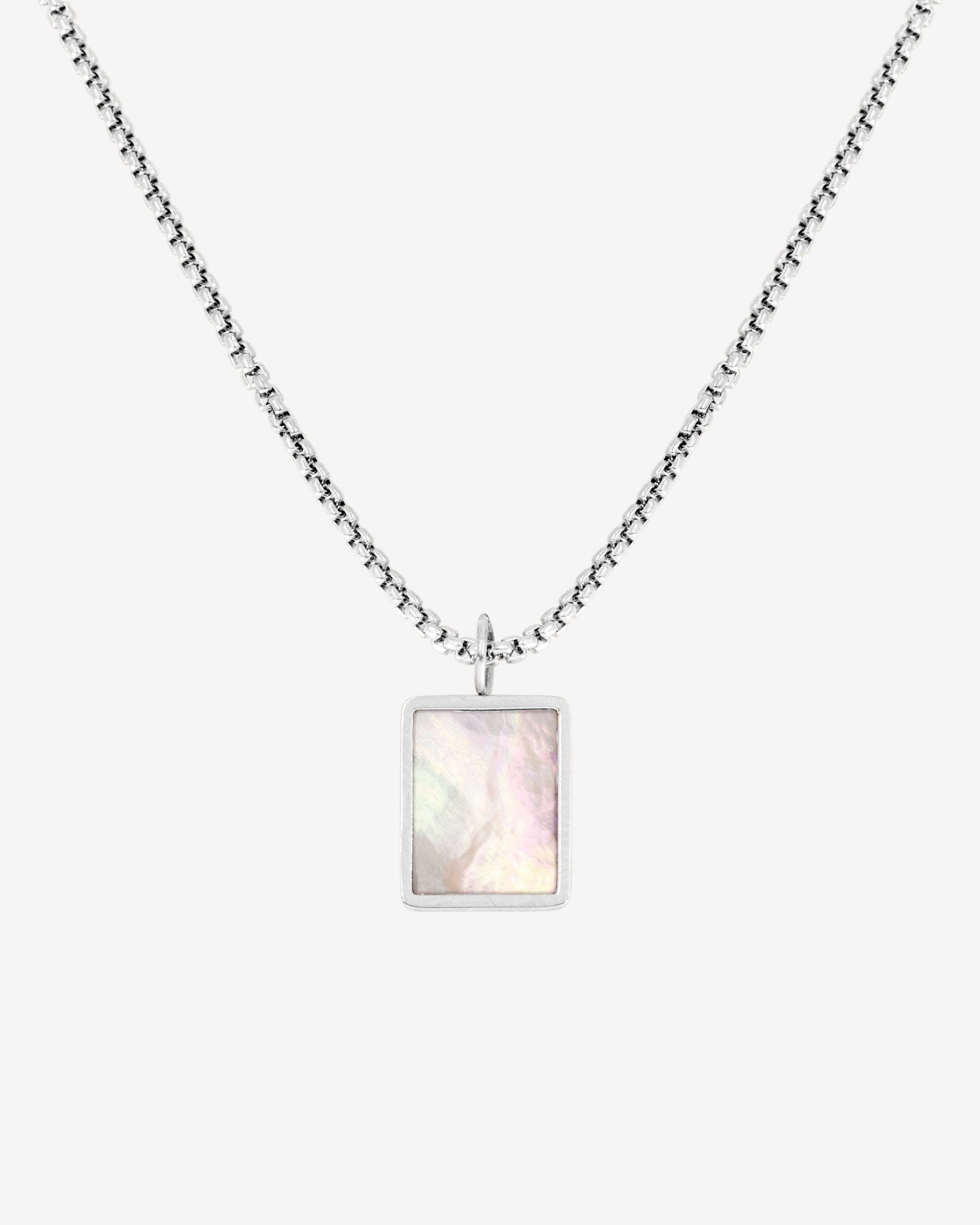 Shimmering Reflection Necklace Silver